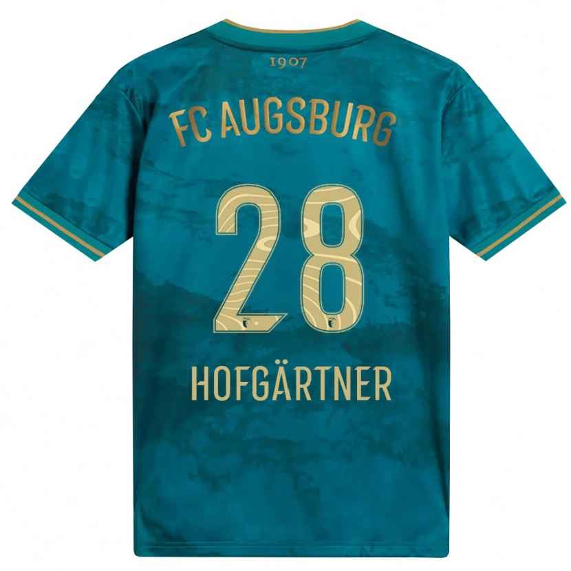 Danxen Mænd Hendrik Hofgärtner #28 Grøn Brun Udebane Spillertrøjer 2026/27 Trøje T-Shirt