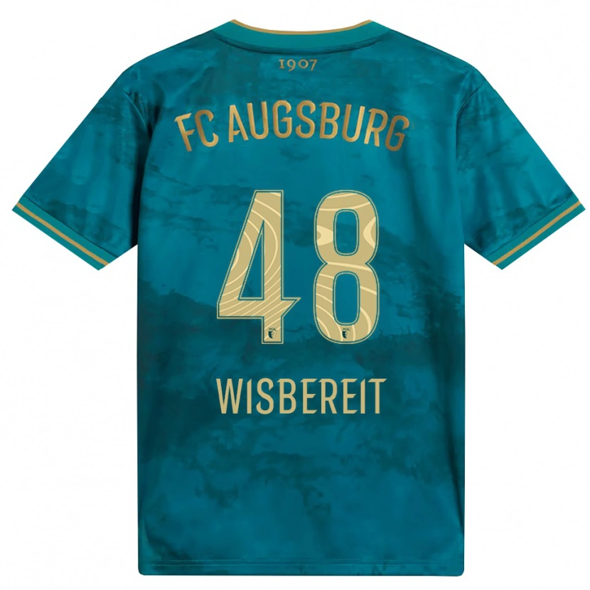 Danxen Mænd Tom Wisbereit #48 Grøn Brun Udebane Spillertrøjer 2026/27 Trøje T-Shirt