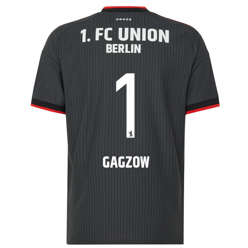 Danxen Mænd Fritz Gagzow #1 Sort Hvid Rød Udebane Spillertrøjer 2026/27 Trøje T-Shirt