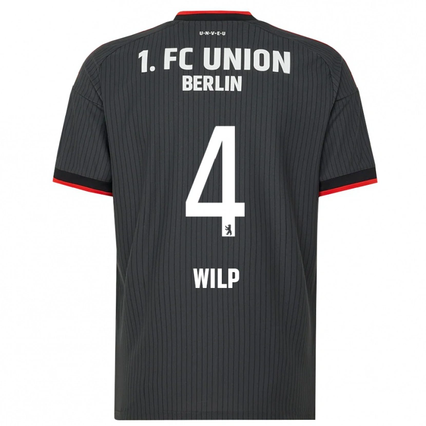 Danxen Mænd Bennett Wilp #4 Sort Hvid Rød Udebane Spillertrøjer 2026/27 Trøje T-Shirt