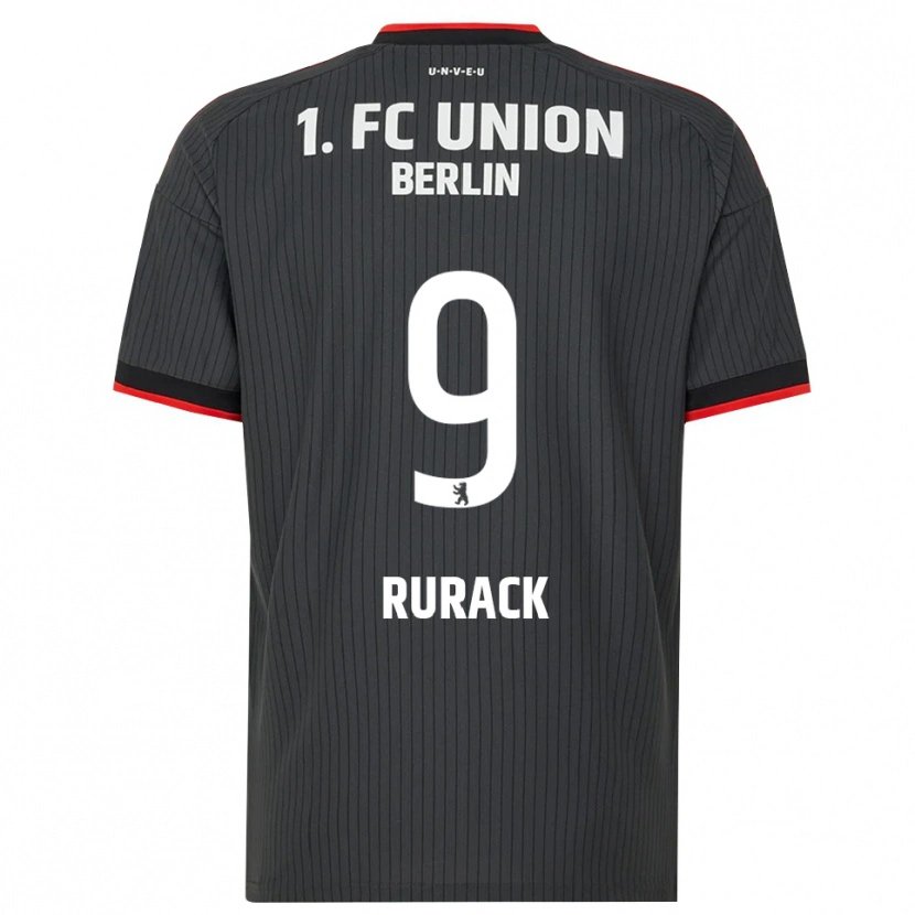 Danxen Mænd Zita Rurack #9 Sort Hvid Rød Udebane Spillertrøjer 2026/27 Trøje T-Shirt