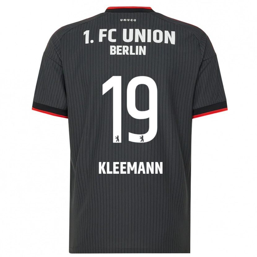 Danxen Mænd Matti Kleemann #19 Sort Hvid Rød Udebane Spillertrøjer 2026/27 Trøje T-Shirt