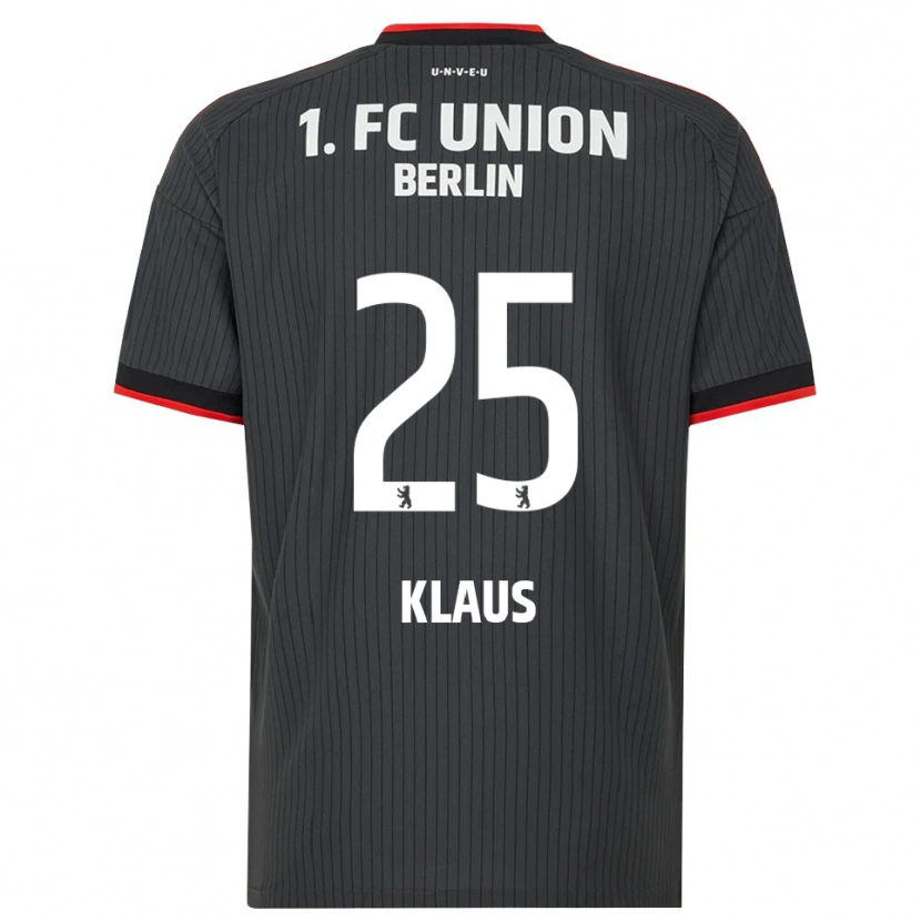Danxen Mænd Carl Klaus #25 Sort Hvid Rød Udebane Spillertrøjer 2026/27 Trøje T-Shirt
