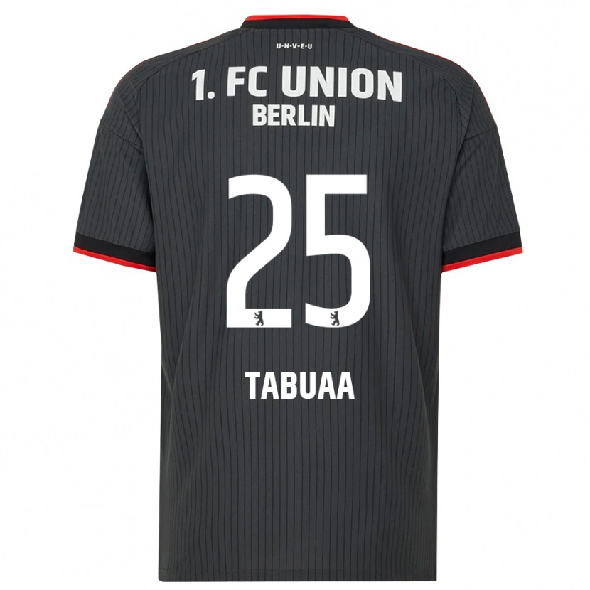 Danxen Mænd Stephen Tabuaa #25 Sort Hvid Rød Udebane Spillertrøjer 2026/27 Trøje T-Shirt
