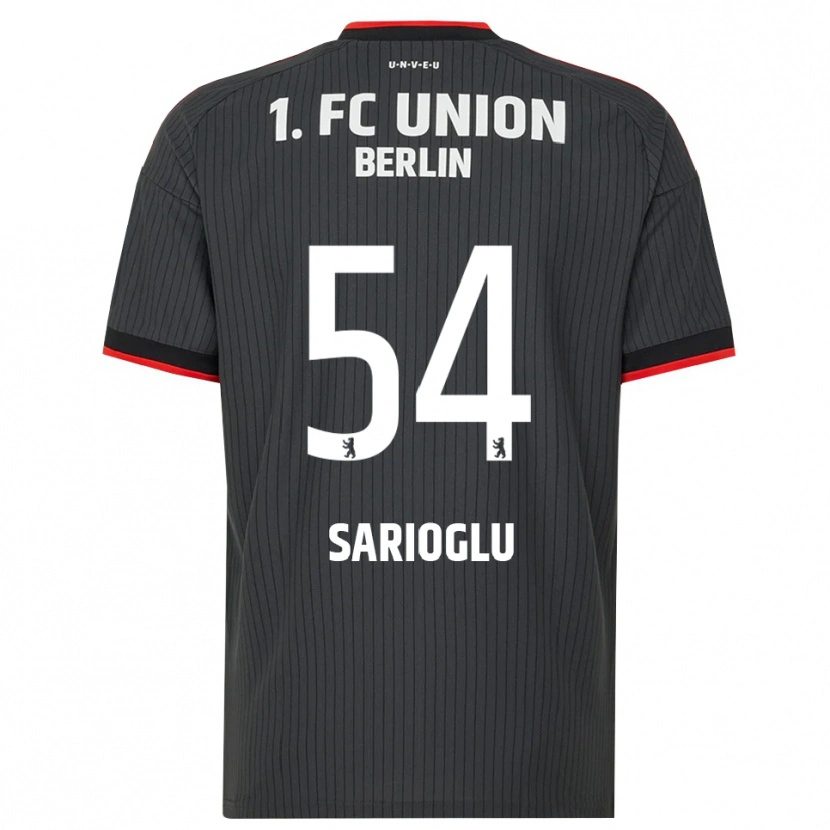 Danxen Mænd Defne Sarıoğlu #54 Sort Hvid Rød Udebane Spillertrøjer 2026/27 Trøje T-Shirt