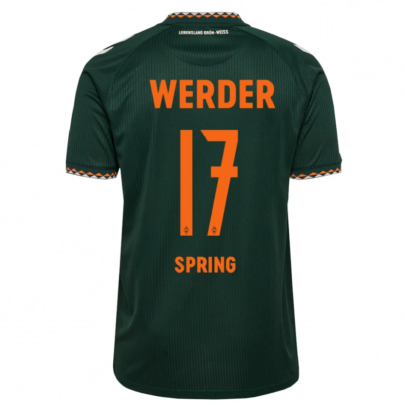 Danxen Mænd Ole Spring #17 Mørkegrøn Orange Hvid Udebane Spillertrøjer 2026/27 Trøje T-Shirt