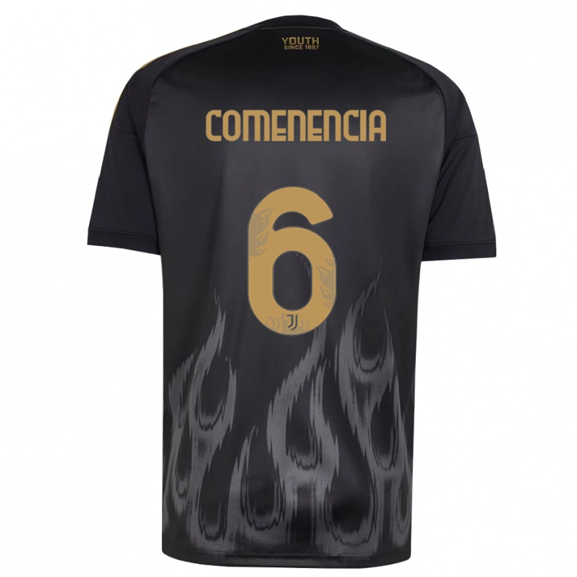 Danxen Mænd Livano Comenencia #6 Sort Brun Tredje Sæt Spillertrøjer 2026/27 Trøje T-Shirt