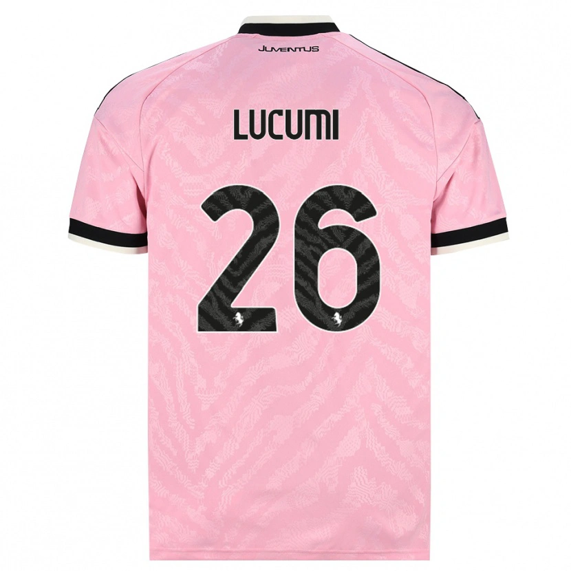 Danxen Kvinder Jhon Lucumí #26 Pink Sort Udebane Spillertrøjer 2026/27 Trøje T-Shirt