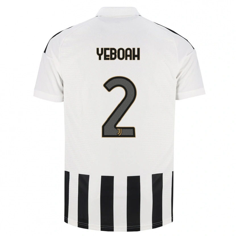 Danxen Kvinder Christian Yeboah #2 Sort Hvid Brun Hjemmebane Spillertrøjer 2026/27 Trøje T-Shirt