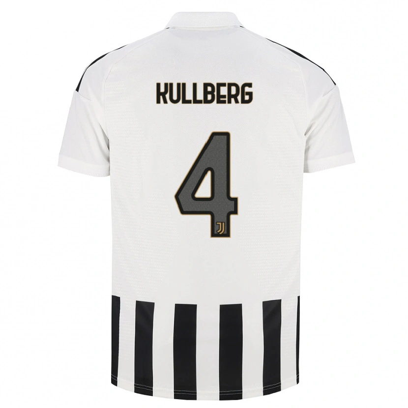 Danxen Kvinder Emma Nanny Charlotte Kullberg #4 Sort Hvid Brun Hjemmebane Spillertrøjer 2026/27 Trøje T-Shirt