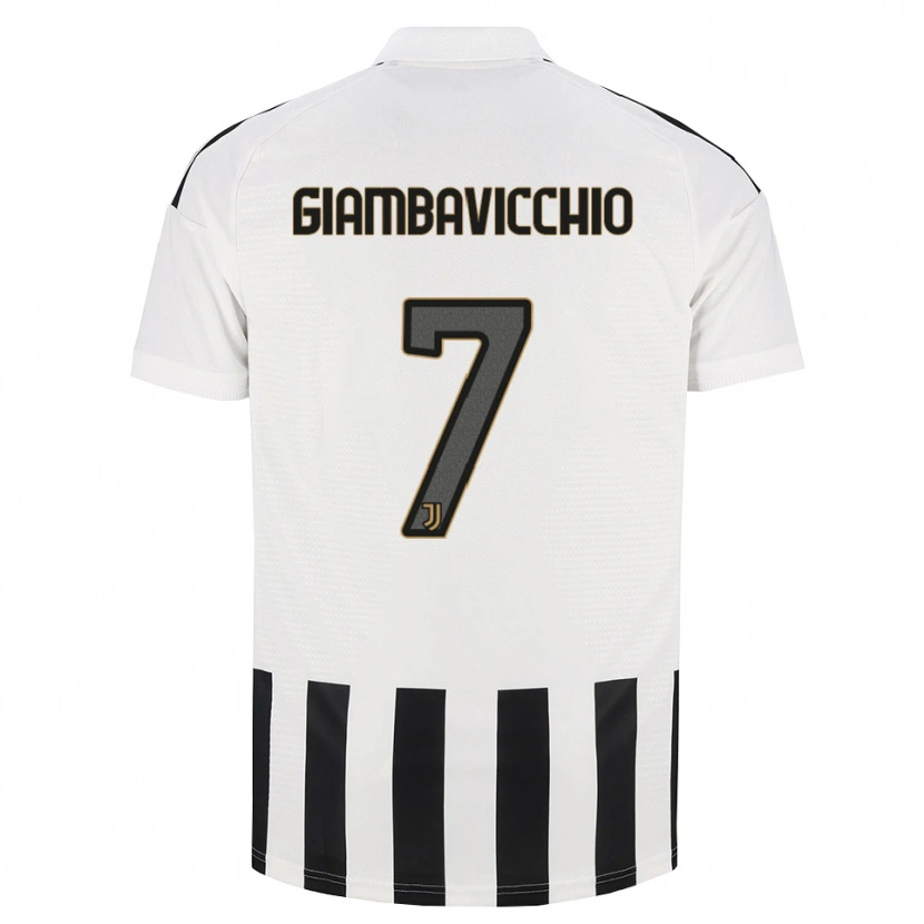 Danxen Kvinder Franco Giambavicchio #7 Sort Hvid Brun Hjemmebane Spillertrøjer 2026/27 Trøje T-Shirt