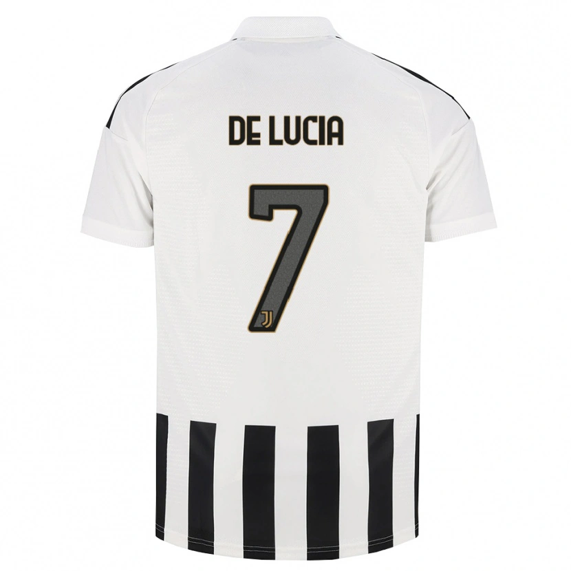 Danxen Kvinder Raffaele De Lucia #7 Sort Hvid Brun Hjemmebane Spillertrøjer 2026/27 Trøje T-Shirt