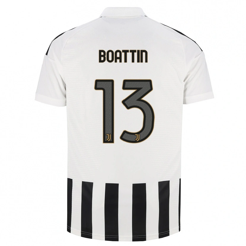 Danxen Kvinder Lisa Boattin #13 Sort Hvid Brun Hjemmebane Spillertrøjer 2026/27 Trøje T-Shirt