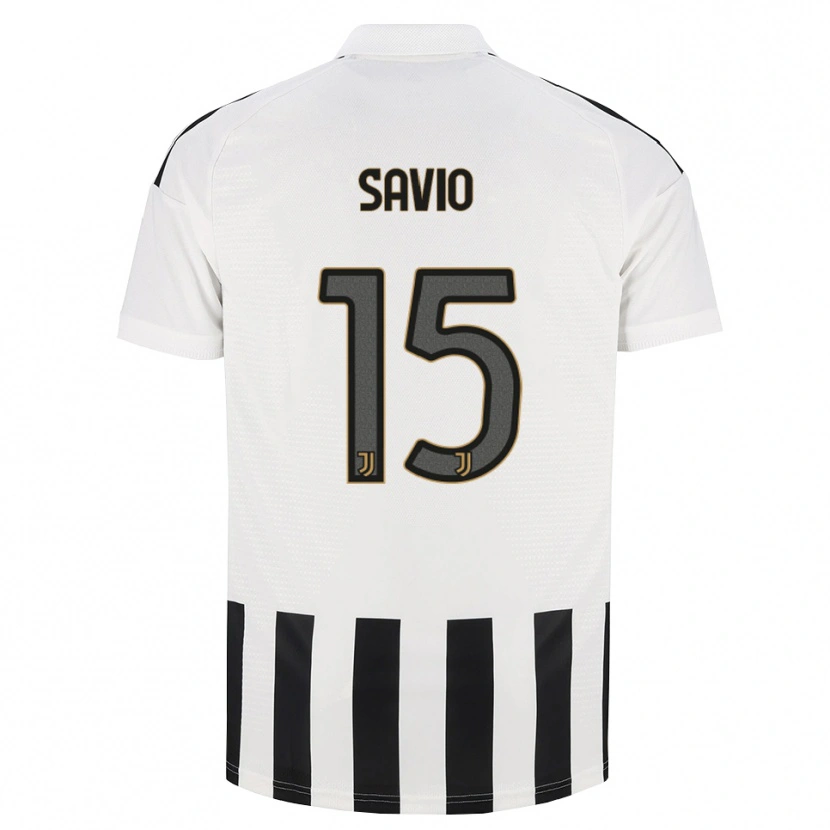 Danxen Kvinder Federico Savio #15 Sort Hvid Brun Hjemmebane Spillertrøjer 2026/27 Trøje T-Shirt