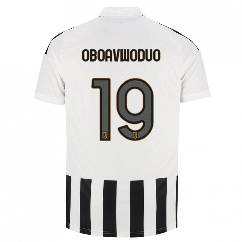 Danxen Kvinder Justin Oboavwoduo #19 Sort Hvid Brun Hjemmebane Spillertrøjer 2026/27 Trøje T-Shirt