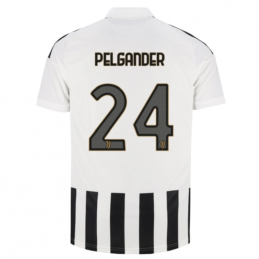 Danxen Kvinder Elsa Pelgander #24 Sort Hvid Brun Hjemmebane Spillertrøjer 2026/27 Trøje T-Shirt