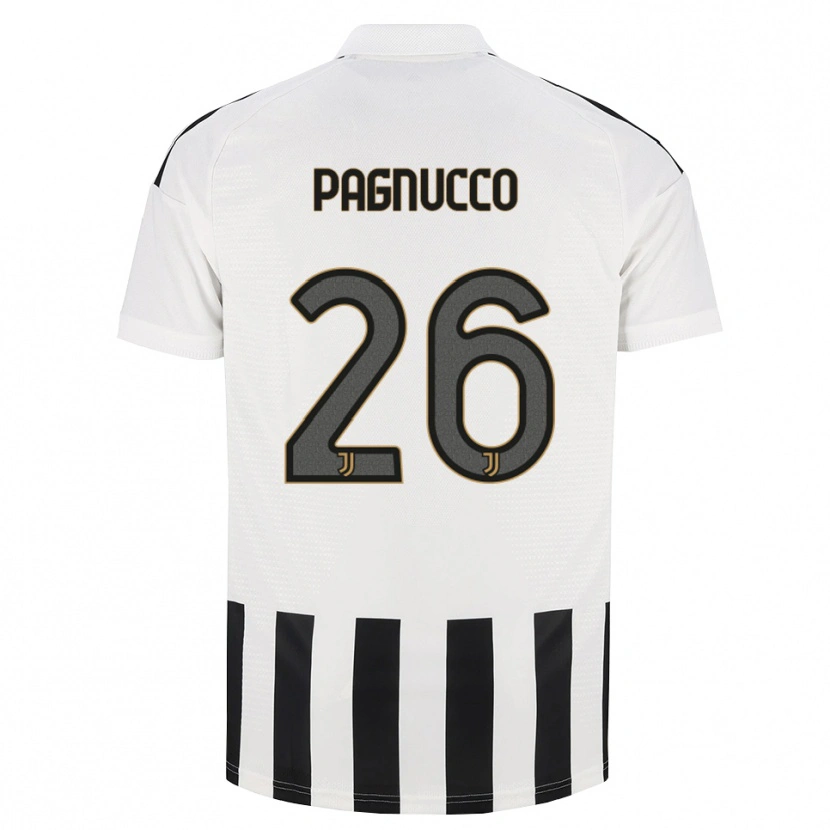 Danxen Kvinder Filippo Pagnucco #26 Sort Hvid Brun Hjemmebane Spillertrøjer 2026/27 Trøje T-Shirt