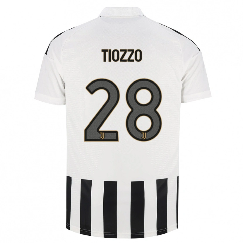 Danxen Kvinder Marco Tiozzo #28 Sort Hvid Brun Hjemmebane Spillertrøjer 2026/27 Trøje T-Shirt