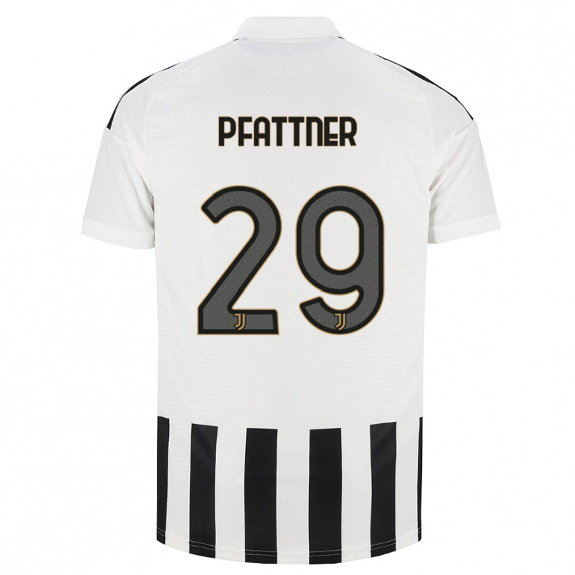 Danxen Kvinder Elisa Pfattner #29 Sort Hvid Brun Hjemmebane Spillertrøjer 2026/27 Trøje T-Shirt