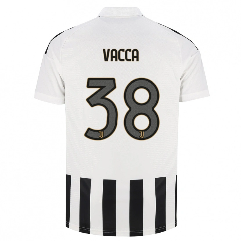 Danxen Kvinder Alessio Vacca #38 Sort Hvid Brun Hjemmebane Spillertrøjer 2026/27 Trøje T-Shirt