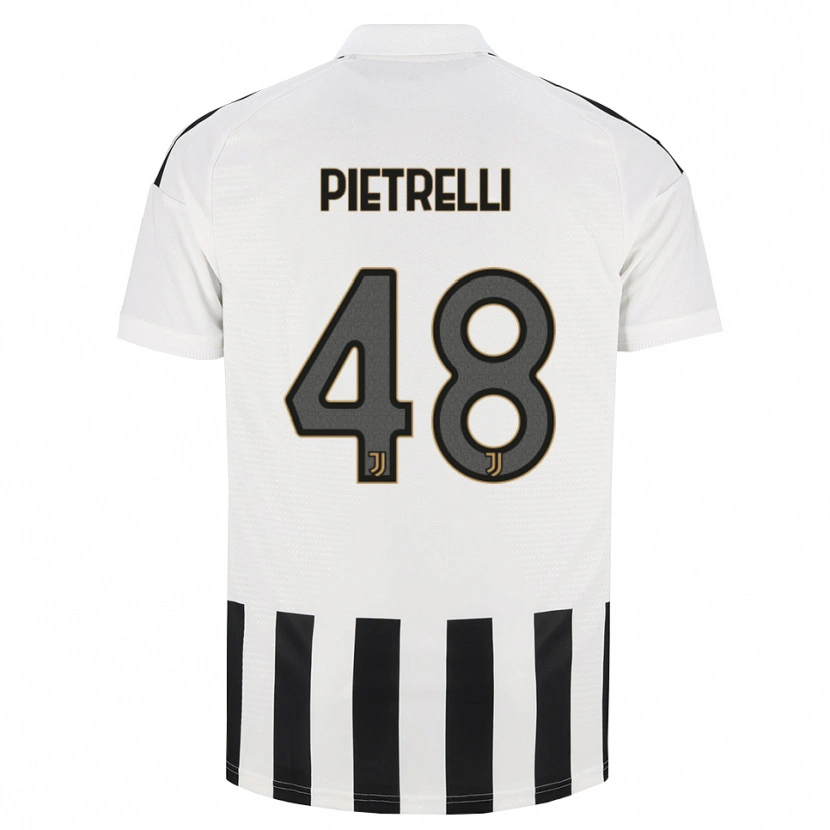 Danxen Kvinder Alessandro Pietrelli #48 Sort Hvid Brun Hjemmebane Spillertrøjer 2026/27 Trøje T-Shirt
