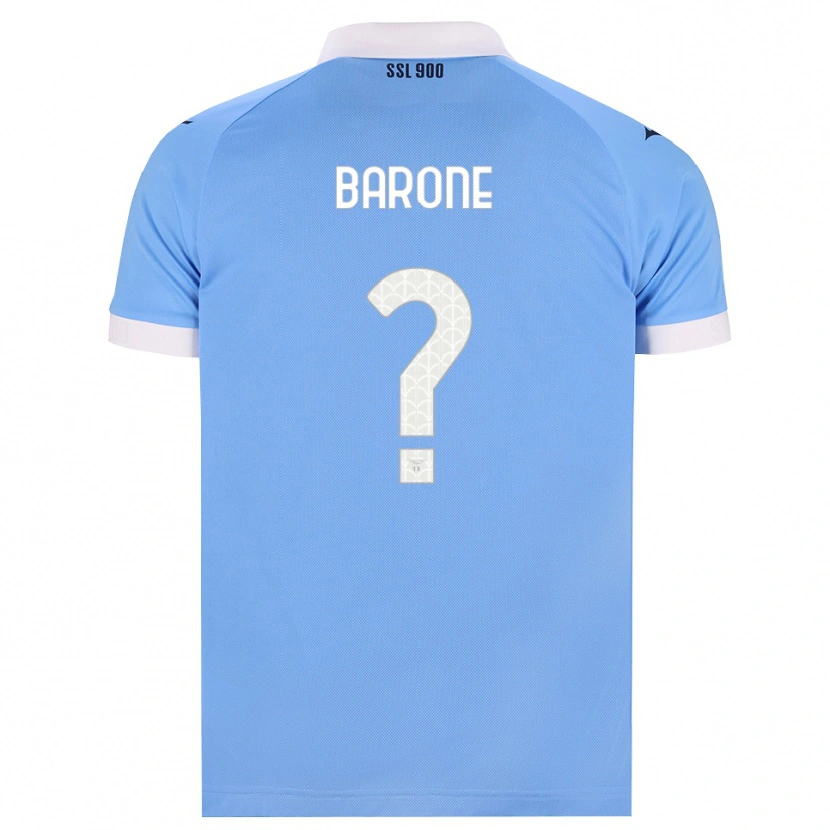 Danxen Kvinder Alessio Barone #0 Himmelblå Sort Hvid Hjemmebane Spillertrøjer 2026/27 Trøje T-Shirt