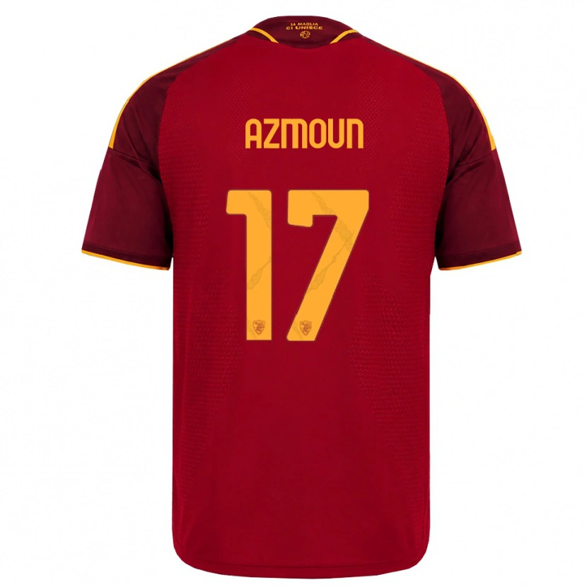 Danxen Kvinder Sardar Azmoun #17 Rød Gylden Gul Hjemmebane Spillertrøjer 2026/27 Trøje T-Shirt