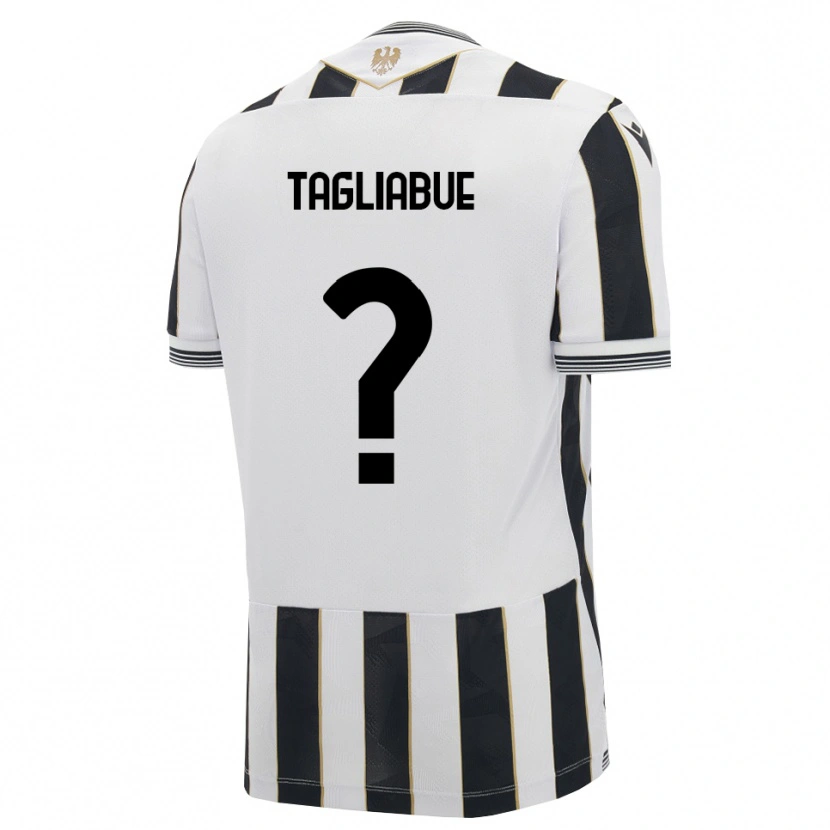 Danxen Kvinder Tommaso Tagliabue #0 Sort Hvid Pink Hjemmebane Spillertrøjer 2026/27 Trøje T-Shirt