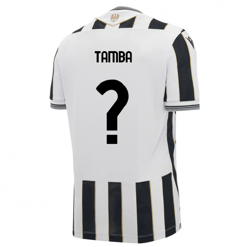 Danxen Kvinder Ibrahima Tamba #0 Sort Hvid Pink Hjemmebane Spillertrøjer 2026/27 Trøje T-Shirt