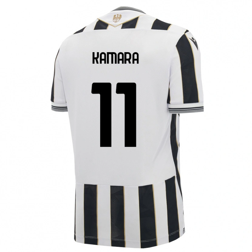 Danxen Kvinder Hassane Kamara #11 Sort Hvid Pink Hjemmebane Spillertrøjer 2026/27 Trøje T-Shirt