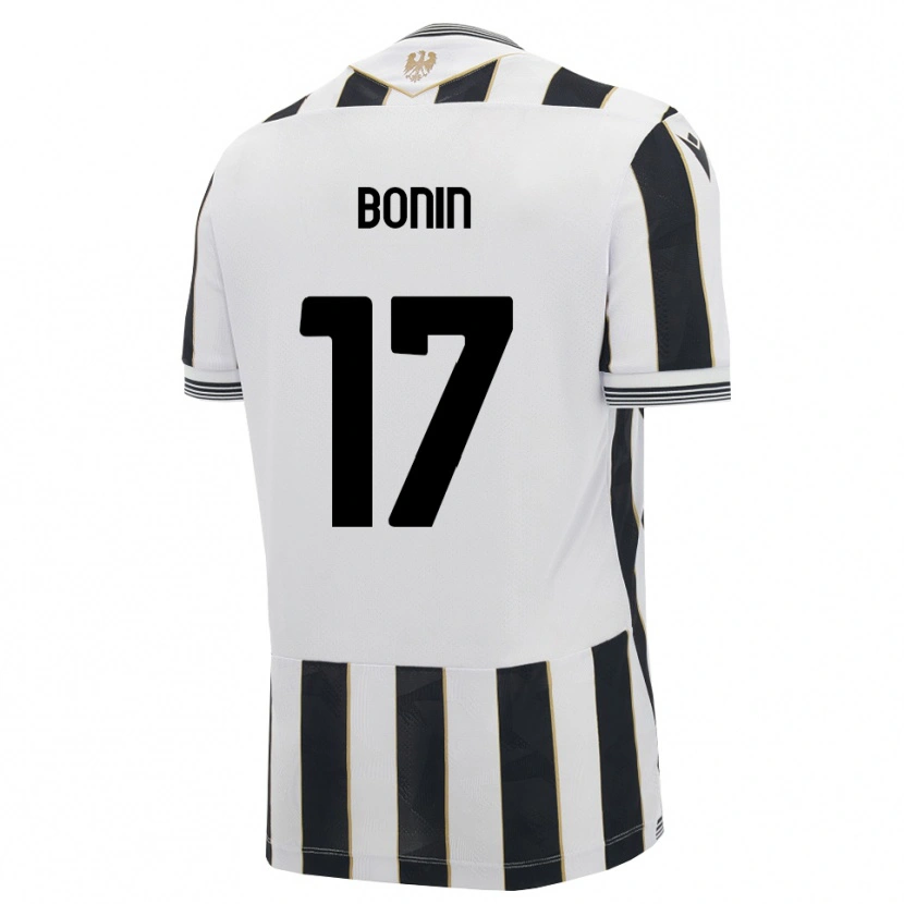 Danxen Kvinder Luca Bonin #17 Sort Hvid Pink Hjemmebane Spillertrøjer 2026/27 Trøje T-Shirt