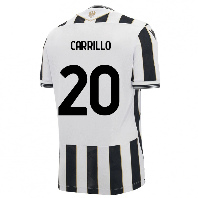 Danxen Kvinder Pietro Carrillo #20 Sort Hvid Pink Hjemmebane Spillertrøjer 2026/27 Trøje T-Shirt