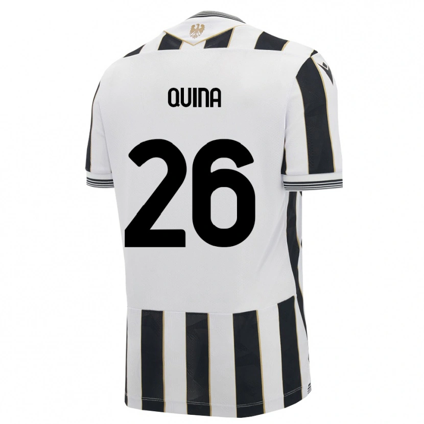 Danxen Kvinder Domingos Quina #26 Sort Hvid Pink Hjemmebane Spillertrøjer 2026/27 Trøje T-Shirt