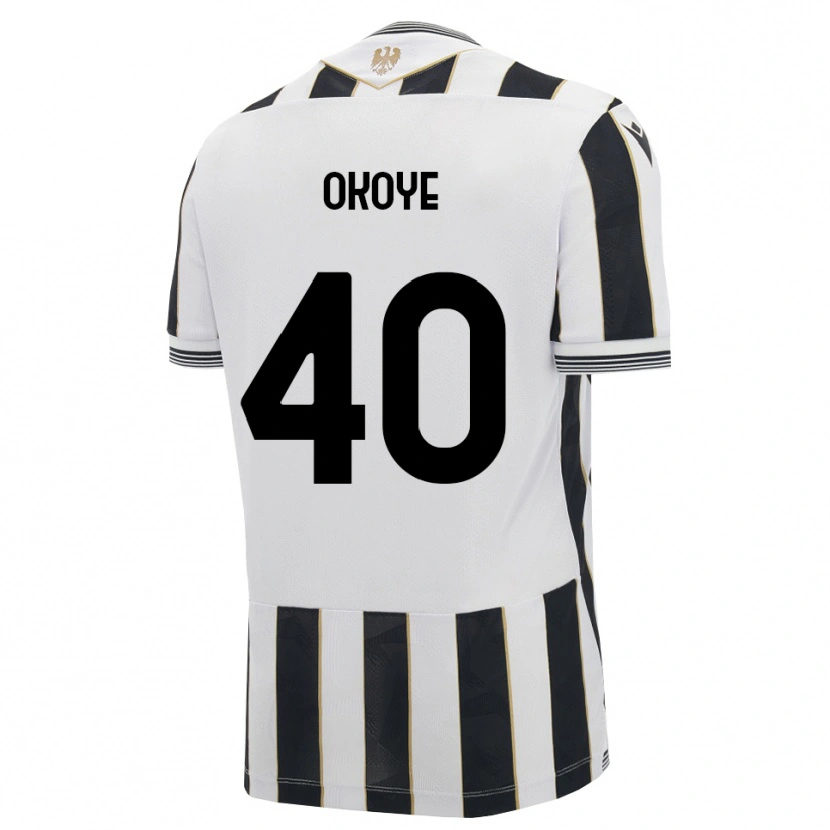 Danxen Kvinder Maduka Okoye #40 Sort Hvid Pink Hjemmebane Spillertrøjer 2026/27 Trøje T-Shirt
