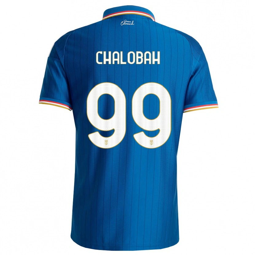 Danxen Kvinder Trevoh Chalobah #99 Blå Hvid Rød Hjemmebane Spillertrøjer 2026/27 Trøje T-Shirt