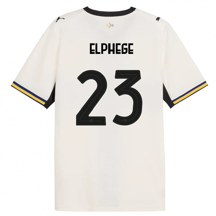 Danxen Kvinder Nesta Elphege #23 Off-White Sort Gul Hjemmebane Spillertrøjer 2026/27 Trøje T-Shirt