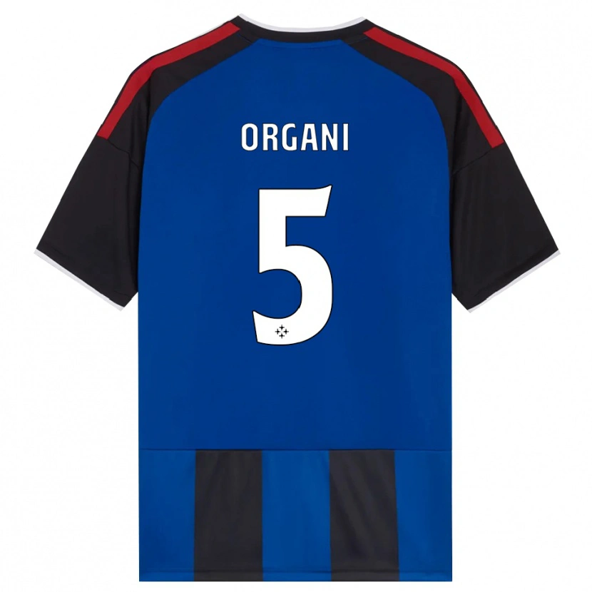 Danxen Kvinder Gianluca Organi #5 Sort Rød Hvid Blå Hjemmebane Spillertrøjer 2026/27 Trøje T-Shirt