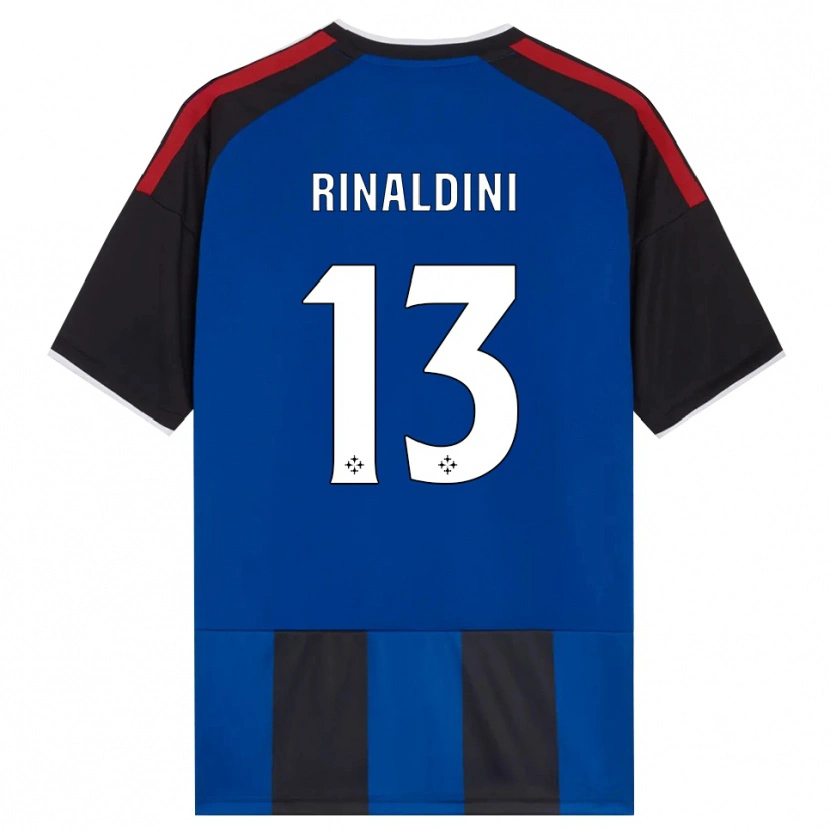 Danxen Kvinder Duccio Rinaldini #13 Sort Rød Hvid Blå Hjemmebane Spillertrøjer 2026/27 Trøje T-Shirt