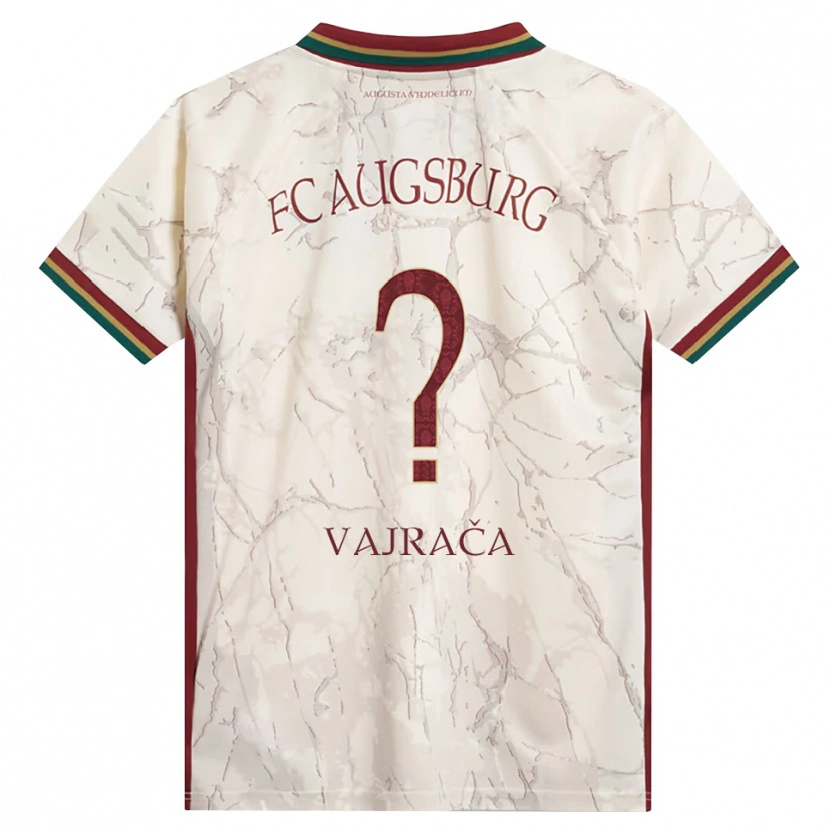 Danxen Kvinder Benjamin Vajrača #0 Grøn Ris Hvid Bordeaux Hjemmebane Spillertrøjer 2026/27 Trøje T-Shirt