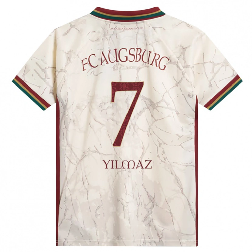 Danxen Kvinder Eren Yılmaz #7 Grøn Ris Hvid Bordeaux Hjemmebane Spillertrøjer 2026/27 Trøje T-Shirt