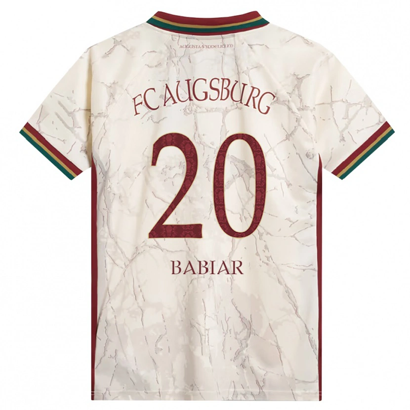 Danxen Kvinder Fabian Babiar #20 Grøn Ris Hvid Bordeaux Hjemmebane Spillertrøjer 2026/27 Trøje T-Shirt