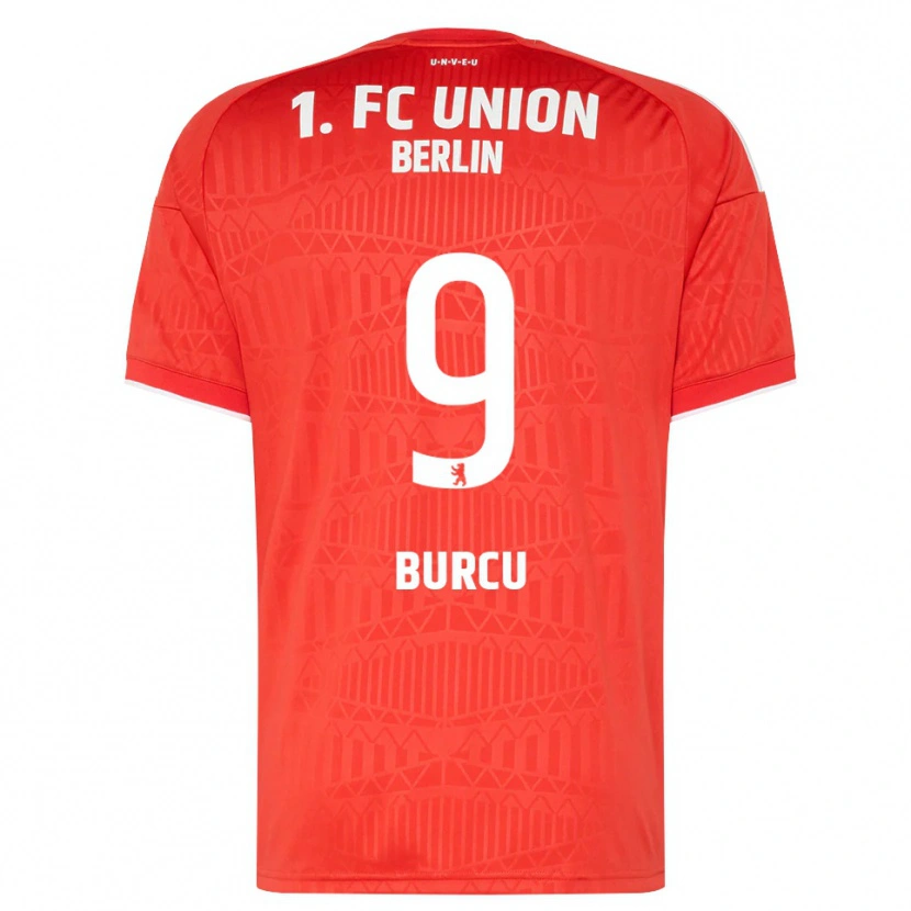 Danxen Kvinder Livan Burcu #9 Rød Hvid Hjemmebane Spillertrøjer 2026/27 Trøje T-Shirt