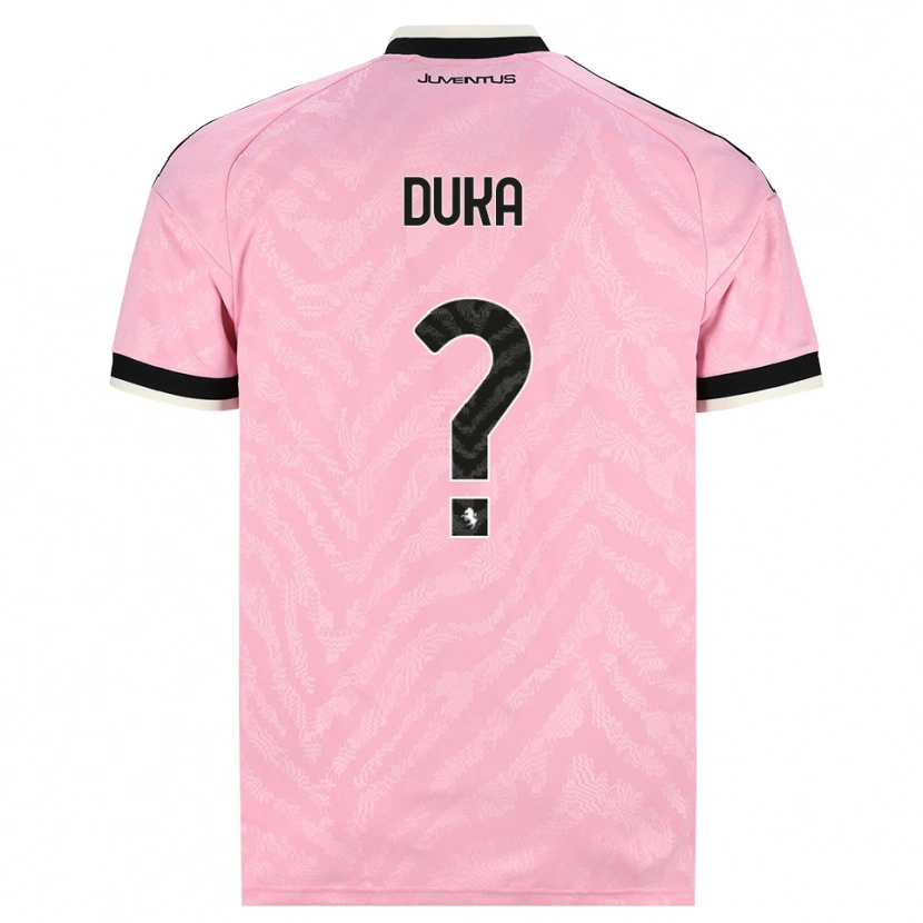 Danxen Kvinder Deni Duka #0 Pink Sort Udebane Spillertrøjer 2026/27 Trøje T-Shirt