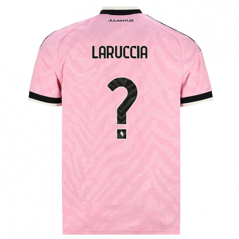 Danxen Kvinder Christian Laruccia #0 Pink Sort Udebane Spillertrøjer 2026/27 Trøje T-Shirt