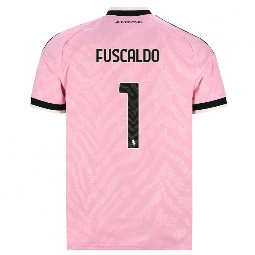 Danxen Kvinder Matteo Fuscaldo #1 Pink Sort Udebane Spillertrøjer 2026/27 Trøje T-Shirt