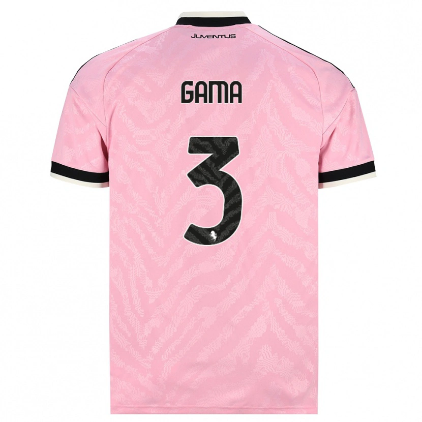 Danxen Kvinder Sara Gama #3 Pink Sort Udebane Spillertrøjer 2026/27 Trøje T-Shirt