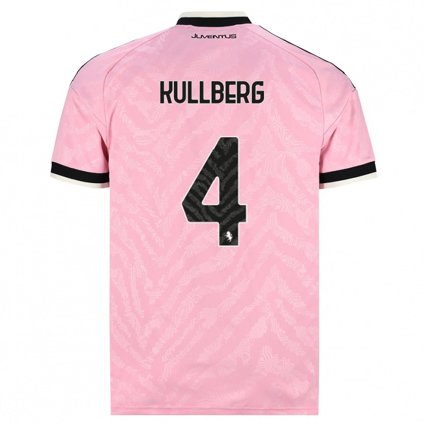 Danxen Kvinder Emma Nanny Charlotte Kullberg #4 Pink Sort Udebane Spillertrøjer 2026/27 Trøje T-Shirt