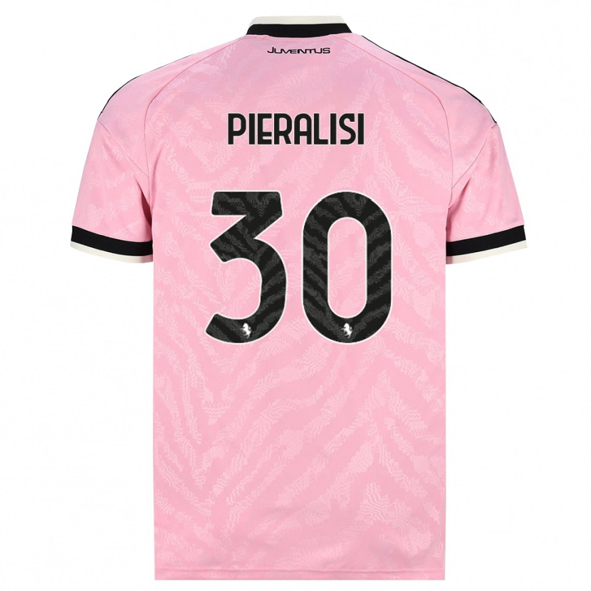 Danxen Kvinder Tommaso Pieralisi #30 Pink Sort Udebane Spillertrøjer 2026/27 Trøje T-Shirt