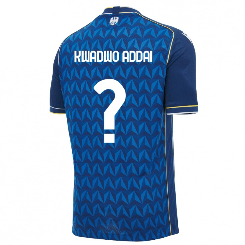 Danxen Kvinder Kelly Kwadwo Addai #0 Kongelig Blå Hvid Blå Udebane Spillertrøjer 2026/27 Trøje T-Shirt