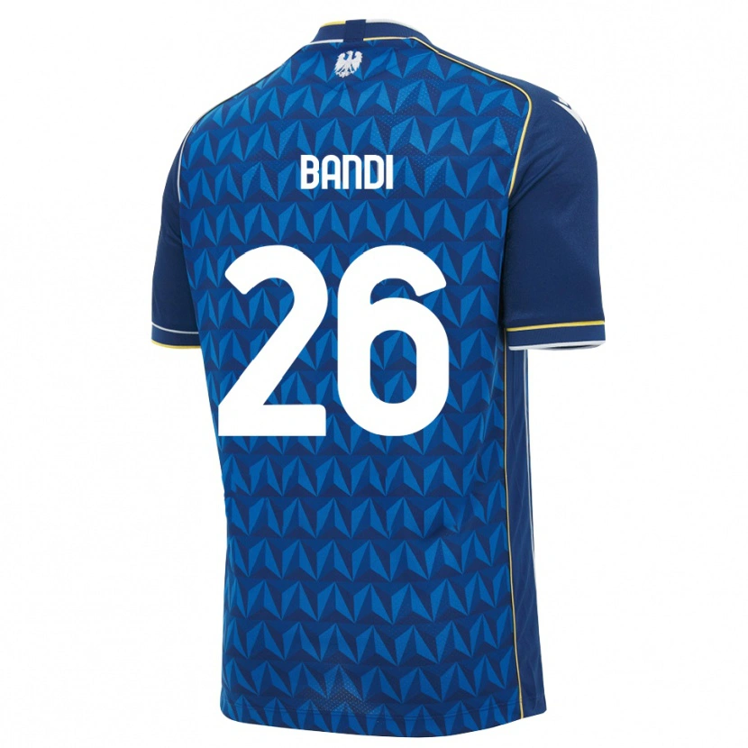 Danxen Kvinder Gabriel Bandi #26 Kongelig Blå Hvid Blå Udebane Spillertrøjer 2026/27 Trøje T-Shirt
